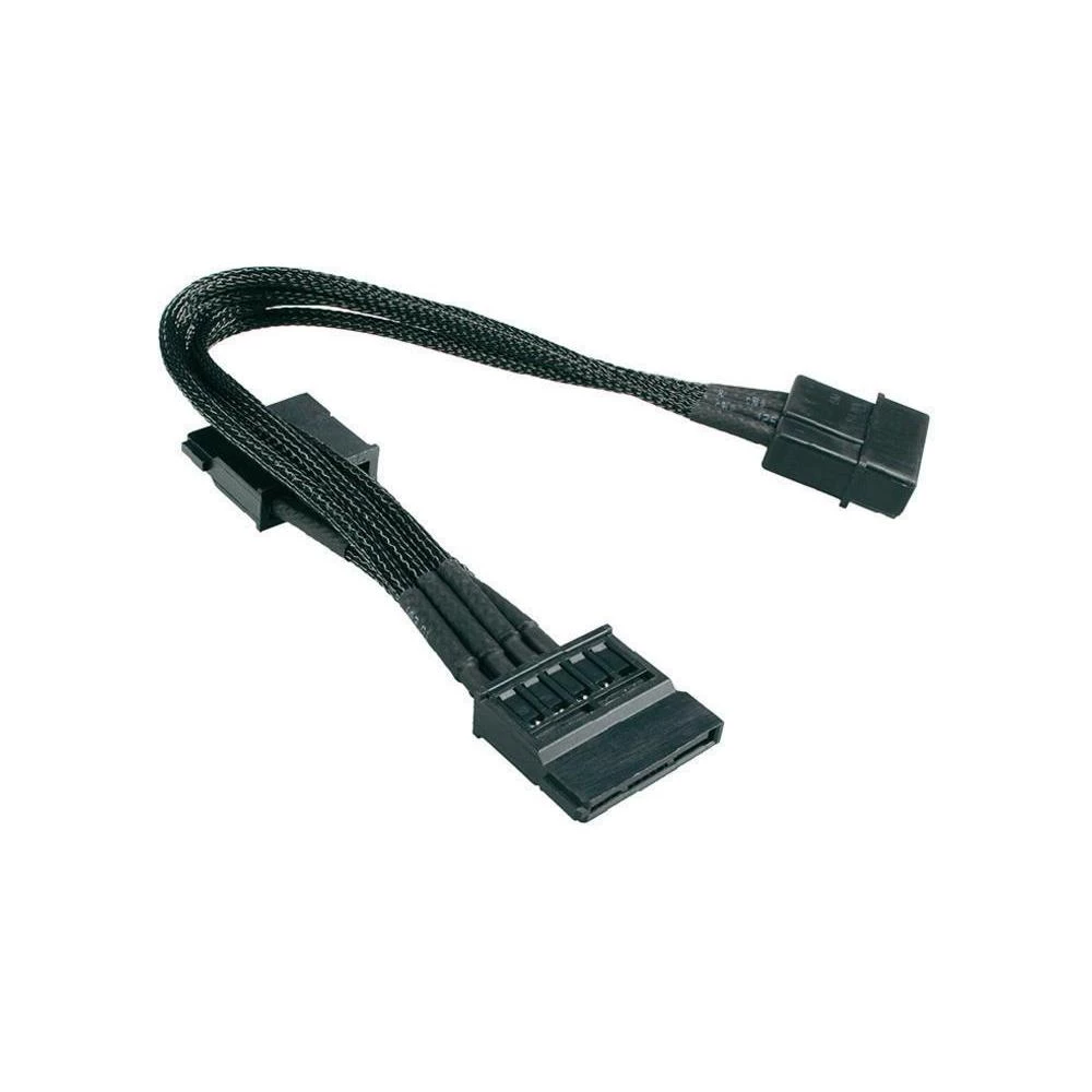 Priključni kabel za tvrde diskove [2x SATA strujni utikač 15pol. - 1x IDE strujn slika