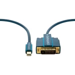 DisplayPort priključni kabel Clicktronic [1xMini-DisplayPort utikač<=>1xDVI utik