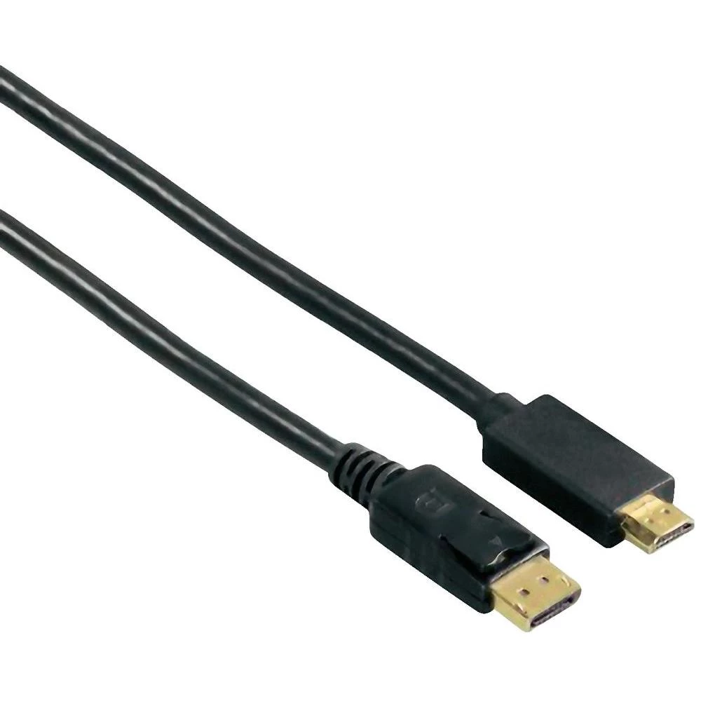 DisplayPort/HDMI priključni kabel Hama [1x DisplayPort-utikač <=> 1x HDMI-utikač slika