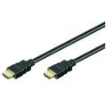 HDMI priključni kabel [1x HDMI-utikač <=> 1x HDMI-utikač] 10 m, crn slika