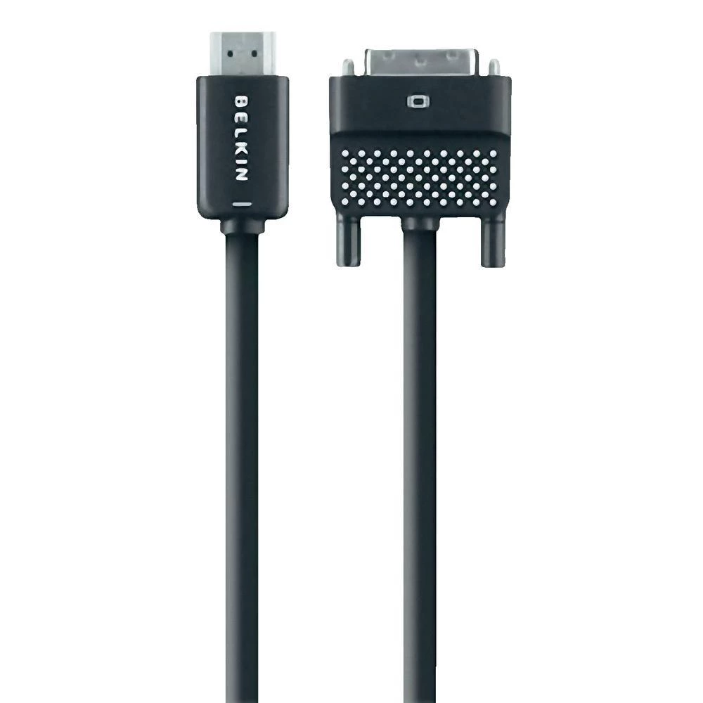 HDMI/DVI kabel Belkin [1x HDMI Utičnica => 1x DVI-Utičnica 24 +1 pin.] 1.80m, cr slika