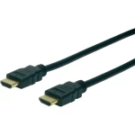 HS HDMI priključni kabel Digitus [1x HDMI-utikač <=> 1x HDMI-utikač] 10m, crn, A