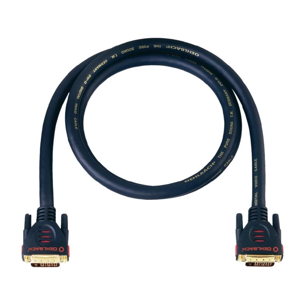DVI-D/DVI-D Priključni kabel Oehlbach, 1.5m, 29171 slika