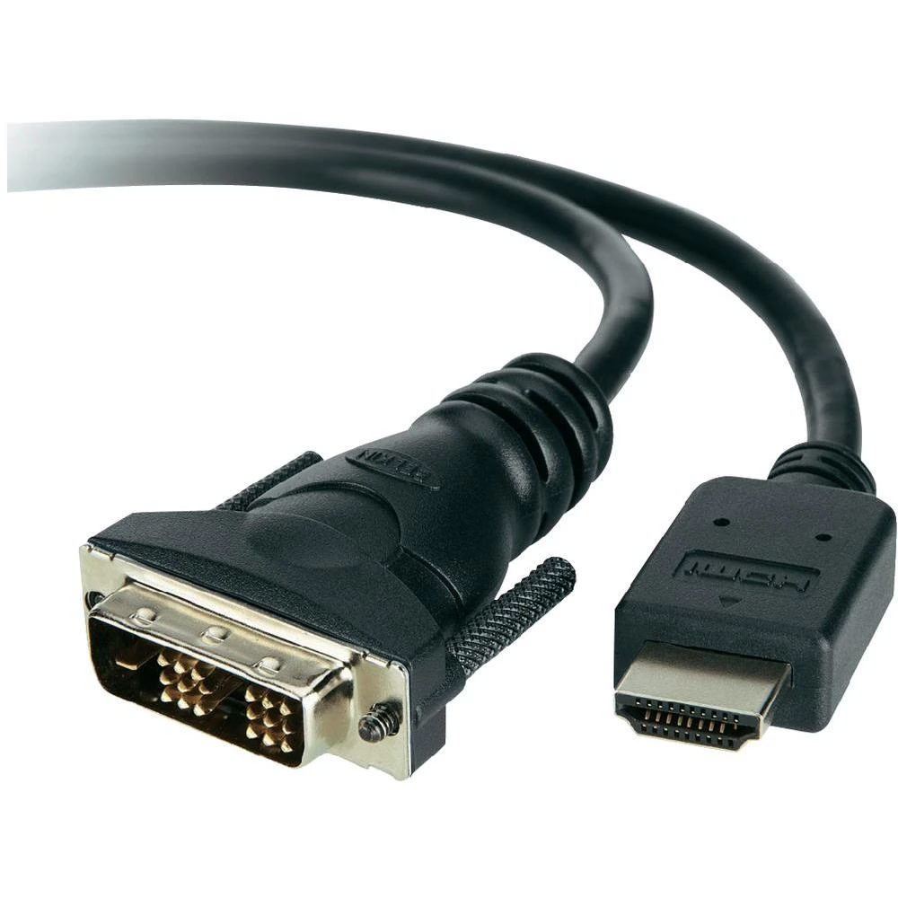 HDMI/DVI-D kabel Belkin, 1.80m, crn slika