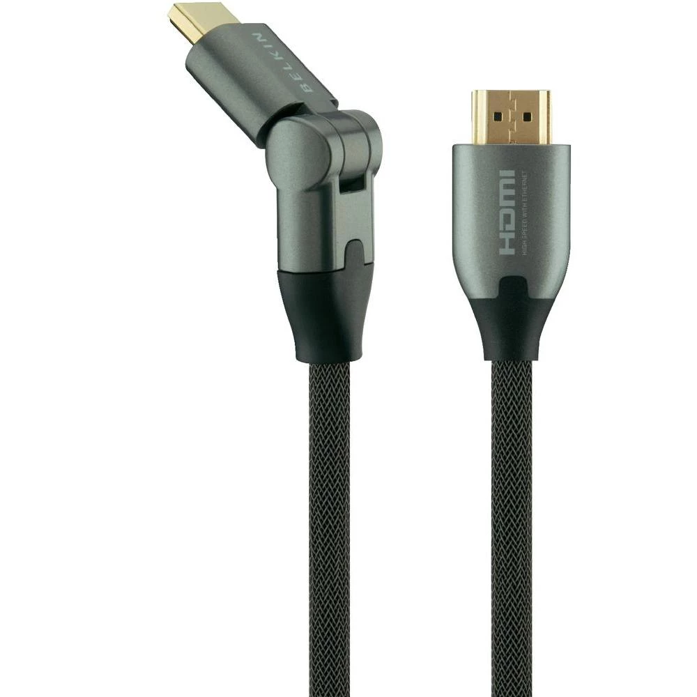 HDMI-kabel Belkin ProHD2000, 3D kutni utikač sa Ethernetom i pozlaćenim kontakti slika