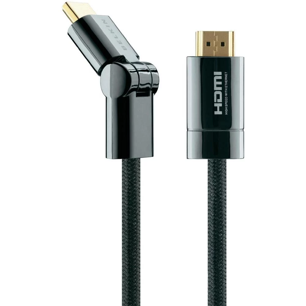 HDMI-kabel Belkin ProHD4000, 3D kutni utikač sa Ethernetom i pozlaćenim kontakti slika