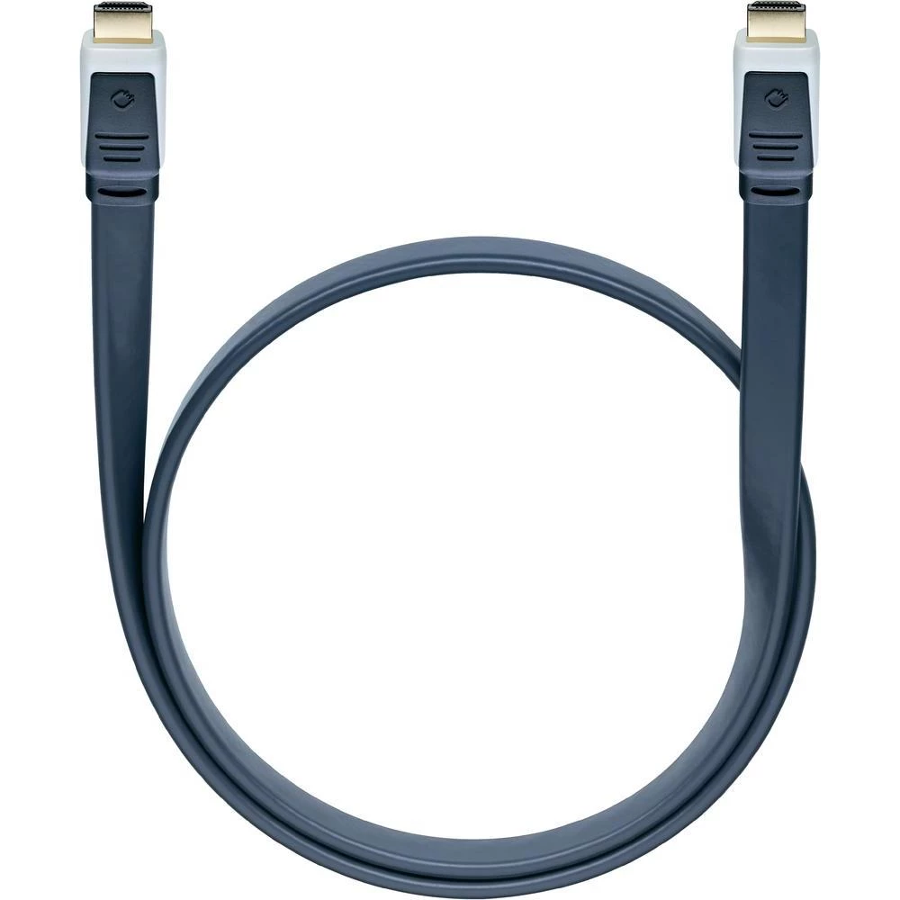 Visokobrzinski HDMI-pljosnati kabel Oehlbach Flat Magic sa Ethernetom, 0.75m, 24 slika