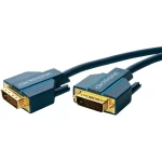 Priključni kabel DVI clicktronic [1x DVI utikač 24+1pol. <=> 1x DVI utikač 24+1p