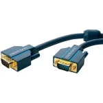 VGA priključni kabel Clicktronic [1x VGA-utikač <=> 1x VGA-utikač] 2m, plav,
