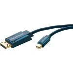 DisplayPort priključni kabel Clicktronic [1x DisplayPort-utikač<=> 1x Mini-Displ