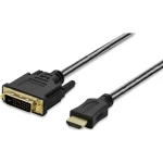 Priključni kabel HDMI / DVI ednet [1x HDMI utikač <=> 1x DVI utikač 24+1pol.] 5