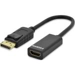 DisplayPort / HDMI priključni kabel ednet [1x DisplayPort utikač <=> 1x HDMI žen