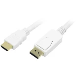 DisplayPort / HDMI priključni kabel LogiLink [1x DisplayPort utikač => 1x HDMI u