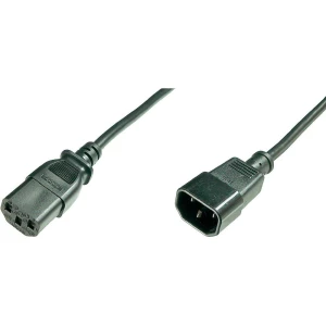 Strujni kabel [1x utikač za hladne uređaje C14 - 1x utikač za hladne uređaje C13 slika