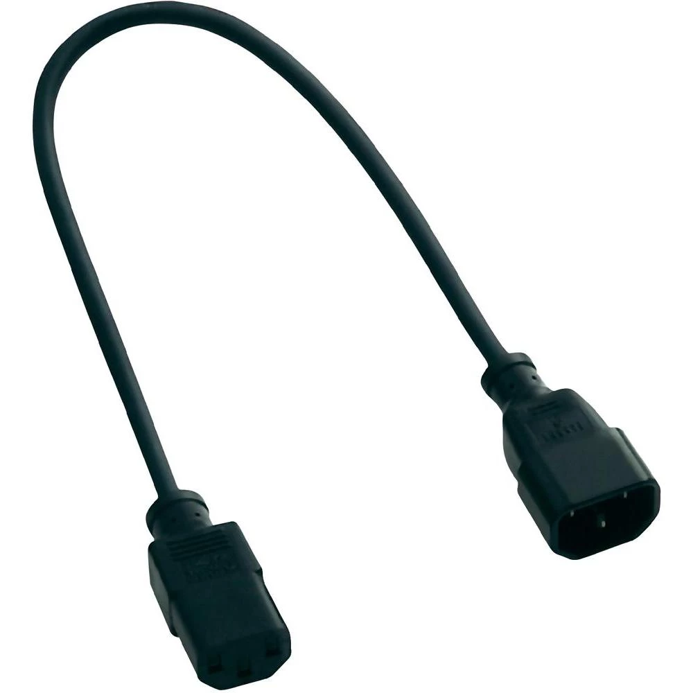 Strujni produžni kabel [1x utikač za hladne uređaje C14 - 1x utikač za hladne ur slika