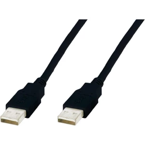 USB 2.0 priključni kabel [1x USB 2.0 utikač A - 1x USB 2.0 utikač A] 1.80 m Digi slika