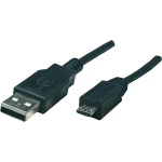 USB 2.0 priključni kabel [1x USB 2.0 utikač A - 1x USB 2.0 utikač Micro-B] 0.50