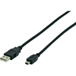 USB 2.0 priključni kabel [1x USB 2.0 utikač A - 1x USB 2.0 utikač Mini-B] 3 m Di
