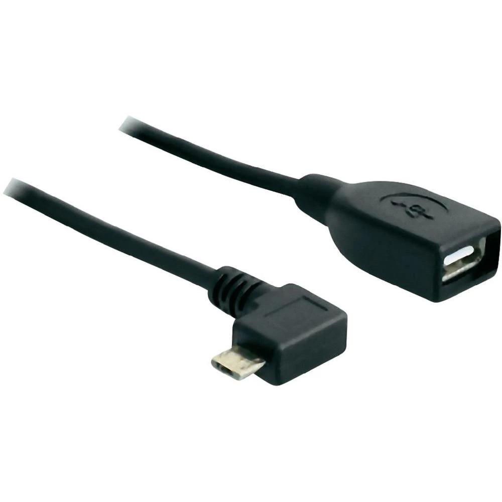 USB 2.0 priključni kabel [1x USB 2.0 utikač Micro-B - 1x USB 2.0 utikač A] 0.50 slika