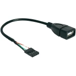USB 2.0 priključni kabel [1x USB 2.0 utikač unutarnji 4pol. - 1x USB 2.0 utikač