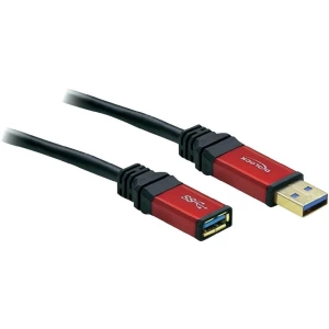 USB 3.0 produžni kabel [1x USB 3.0 utikač A - 1x USB 3.0 utikač A] 1 m crveni, c slika