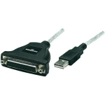 USB 1.1 priključni kabel [1x USB 1.1 utikač A - 1x D-SUB utikač 25pol.] 1.80 m c