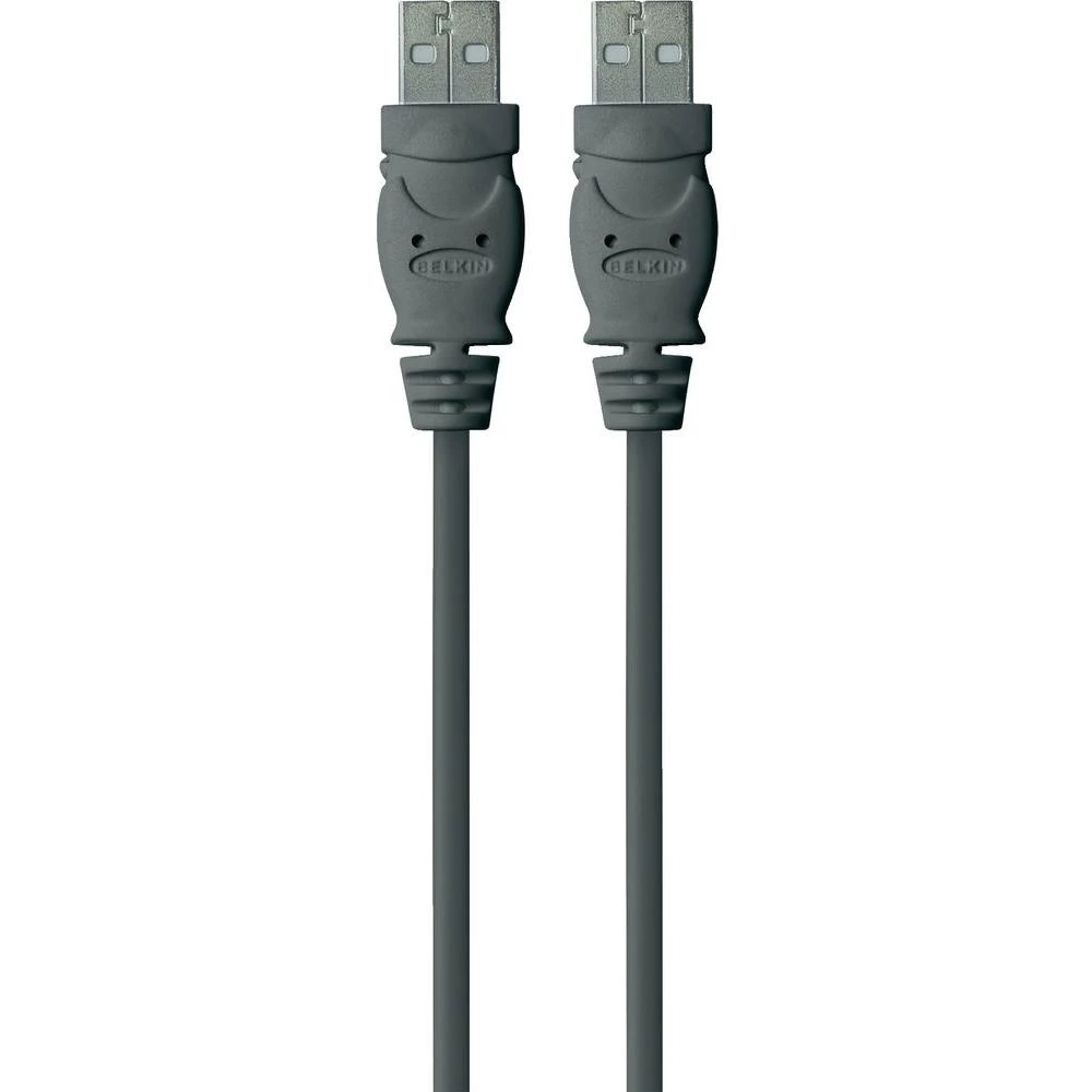 USB 2.0 priključni kabel [1x USB 2.0 utikač A - 1x USB 2.0 utikač A] 1.80 m Belk slika