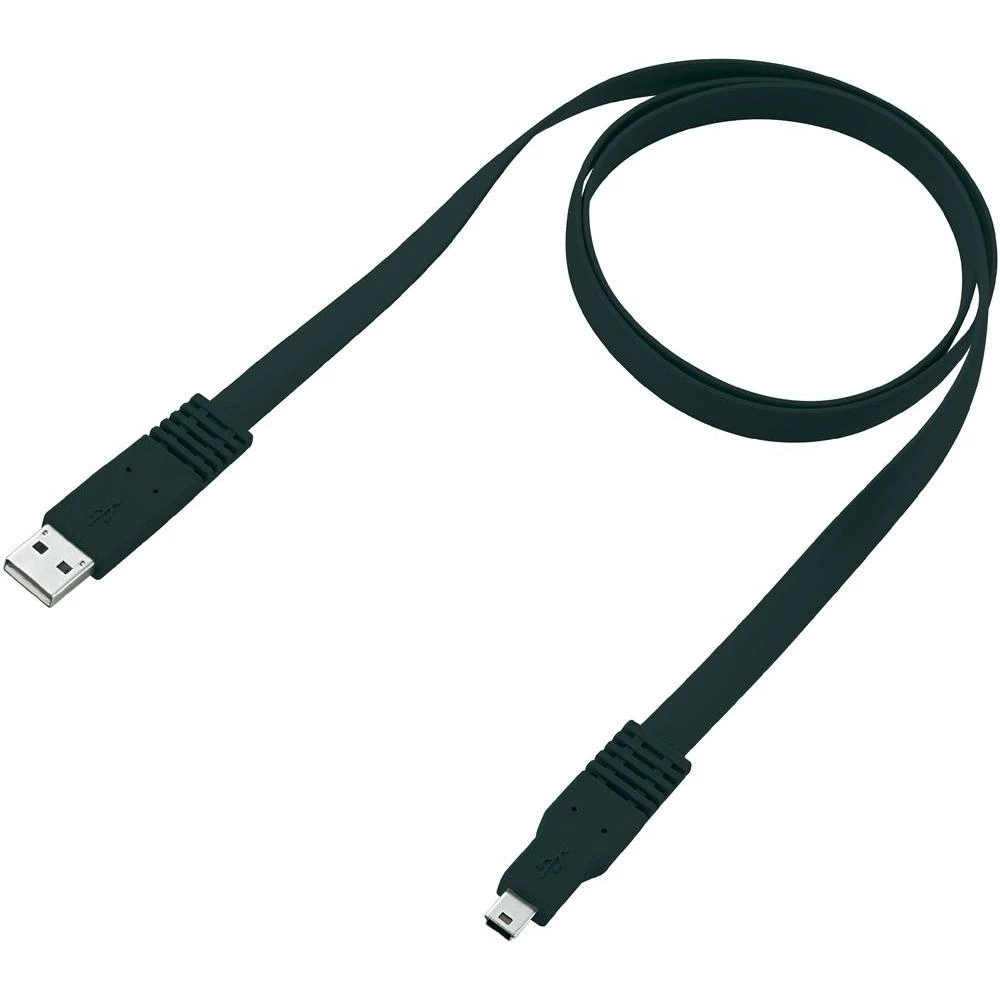 USB 2.0 priključni kabel [1x USB 2.0 utikač A - 1x USB 2.0 utikač Mini-B] 1 m cr slika