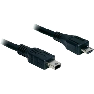 USB 2.0 priključni kabel [1x USB 2.0 utikač Micro-B - 1x USB 2.0 utikač Mini-B] slika