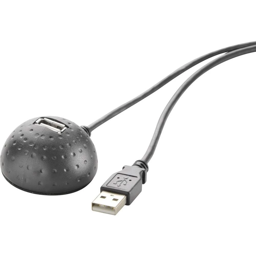 USB 2.0 produžni kabel [1x USB 2.0 utikač A - 1x USB 2.0 utikač A] 1.50 m Conrad slika