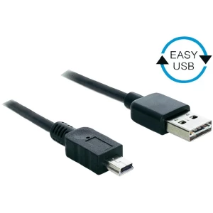 USB 2.0 priključni kabel [1x USB 2.0 utikač A - 1x USB 2.0 utikač Mini-B] 3 m cr slika