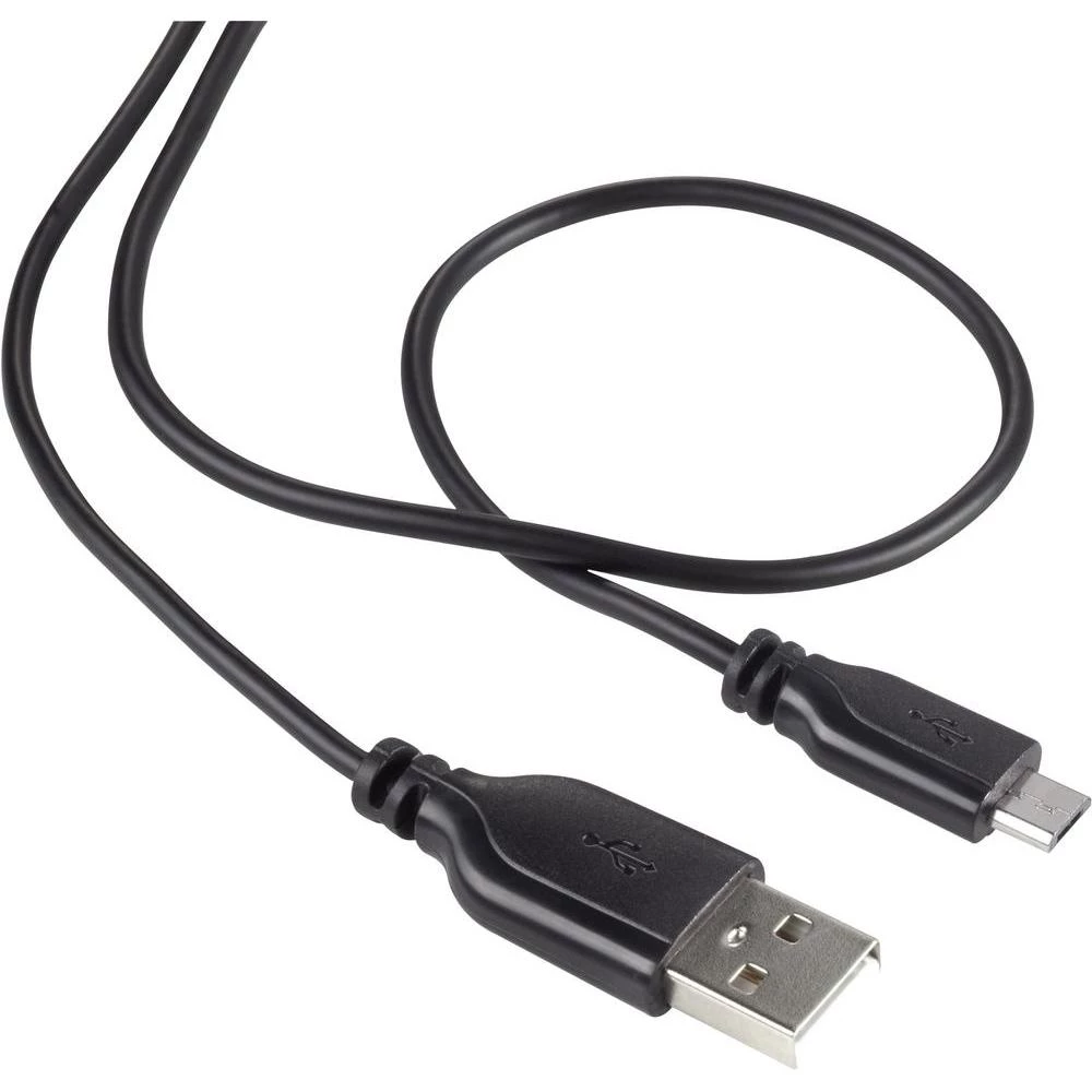 USB 2.0 priključni kabel [1x USB 2.0 utikač A - 1x USB 2.0 utikač Micro-B] 1 m c slika