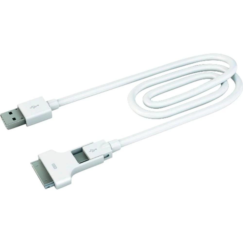 USB 2.0 priključni kabel [1x USB 2.0 utikač A - 1x USB 2.0 utikač Micro-B, Apple slika