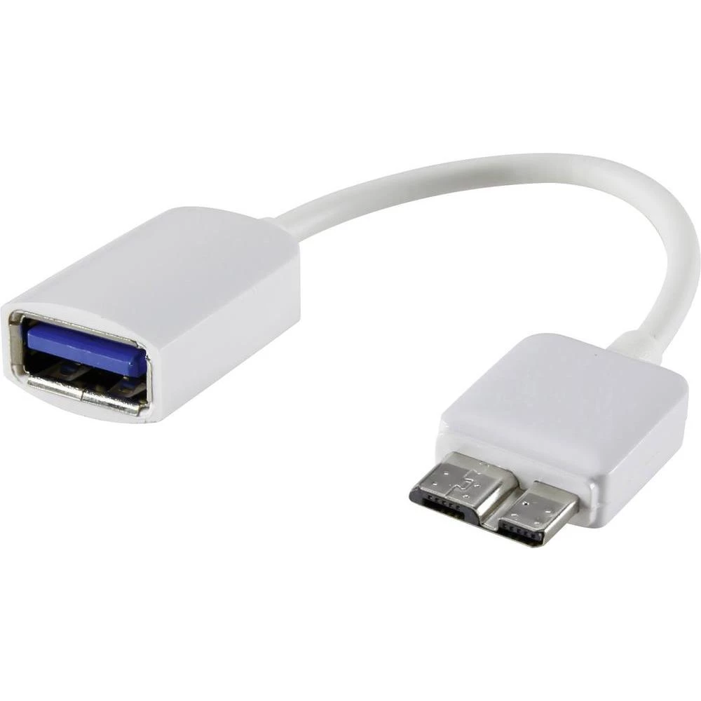 USB 2.0 priključni kabel [1x USB 3.0 utikač Micro B - 1x USB 2.0 utikač A] 0.10 slika
