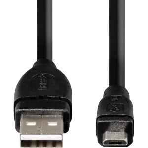USB 2.0 priključni kabel [1x USB 2.0 utikač A - 1x USB 2.0 utikač Micro-B] 0.25 slika