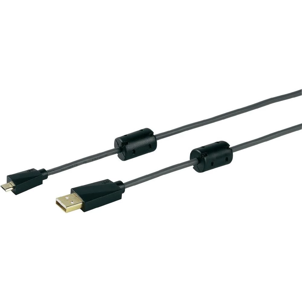 USB 2.0 priključni kabel [1x USB 2.0 utikač A - 1x USB 2.0 utikač Micro-B] 1.50 slika
