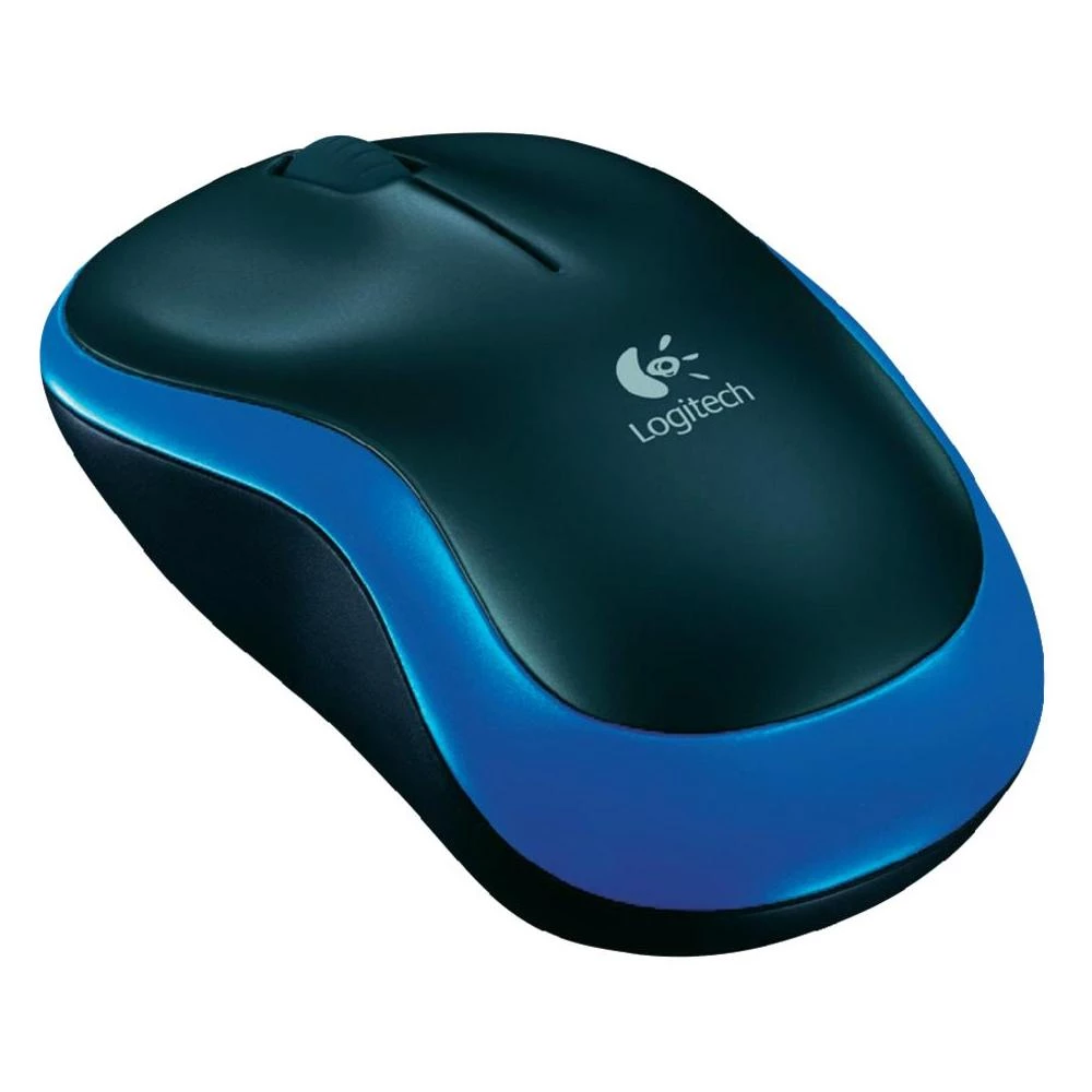 Radijski miš optički Logitech M185 bežični miš plavi 910-002239 slika