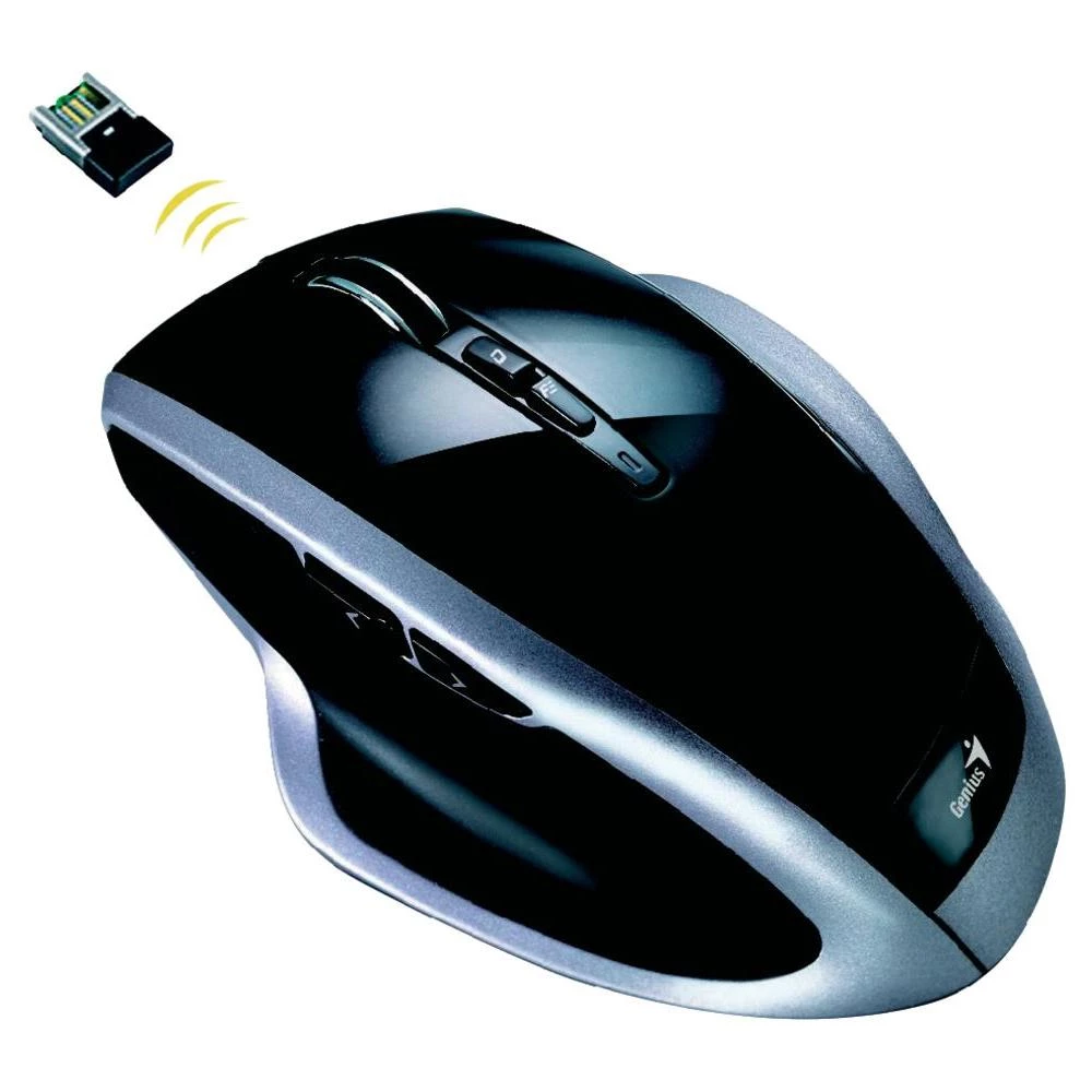 Radijski miš optički Genius Ergo 8800 ergonomski crni 31030105101 slika