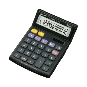Mali džepni kalkulator SharpEL-124 A EL124A slika