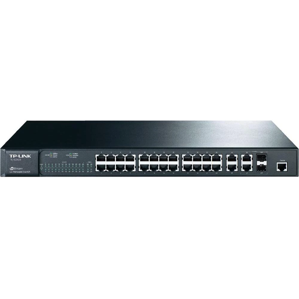 19'' mrežni Switch uređaj RJ45/SFP TL-SL3428 TP-LINK 28-portni 1000 MBit/s slika