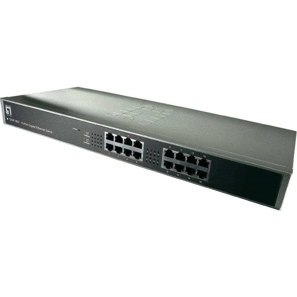 19'' mrežni Switch uređaj RJ45 GSW-1657 LevelOne 16-portni 1000 MBit/s slika