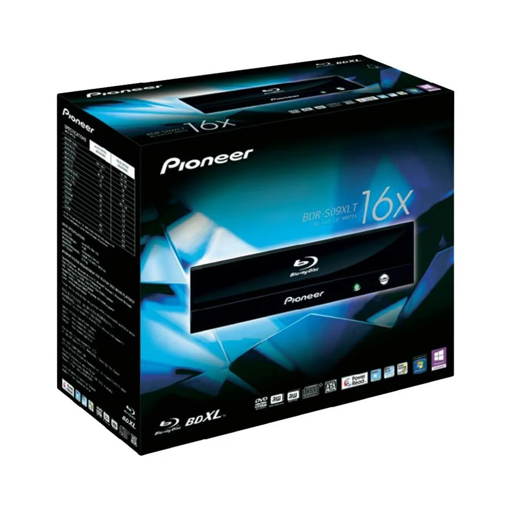 Blu-ray pržilica unutarnja BDR-S09XLT Pioneer Retail SATA crna slika
