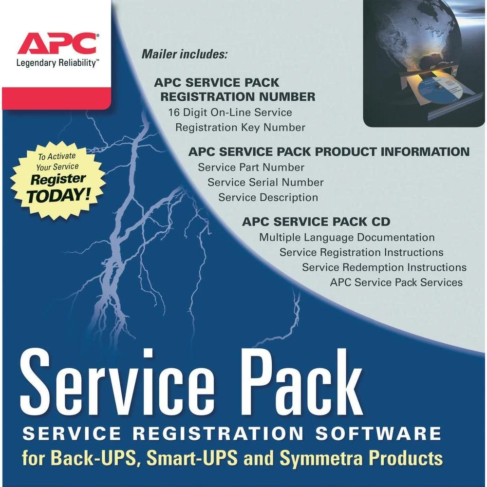 UPS servisni paket APC by Schneider Electric SP02 servisni paket (1 godina) slika
