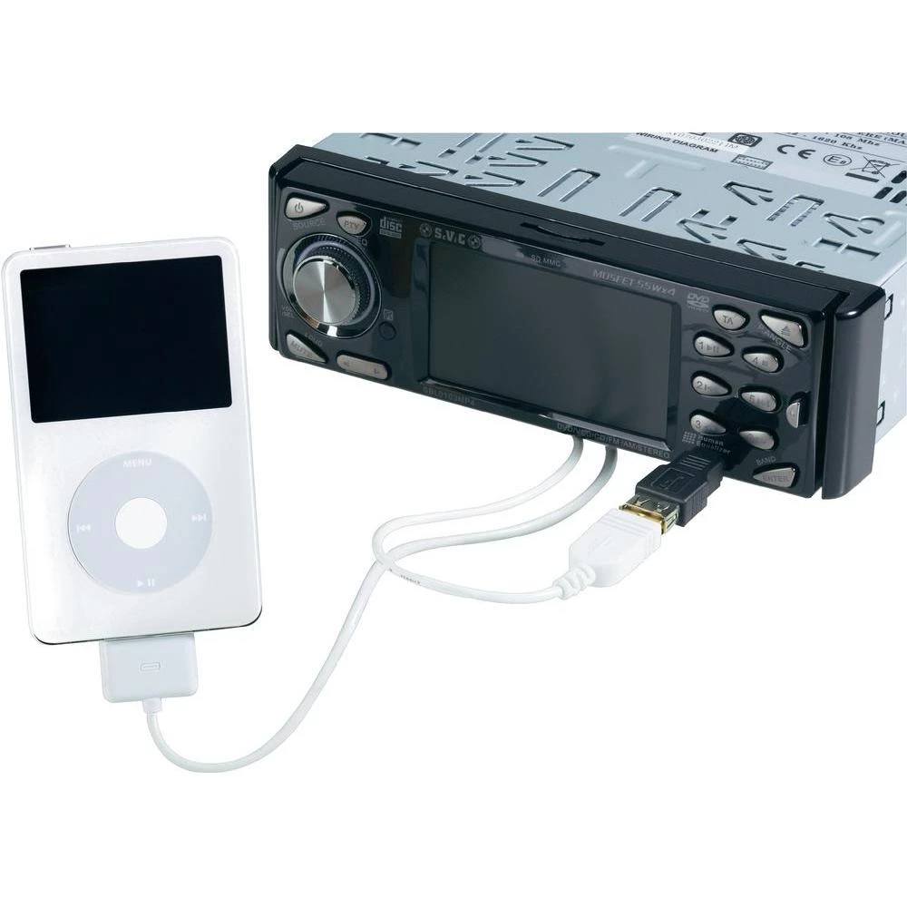 Priključni kabel iz mini USB na iPod i USB slika