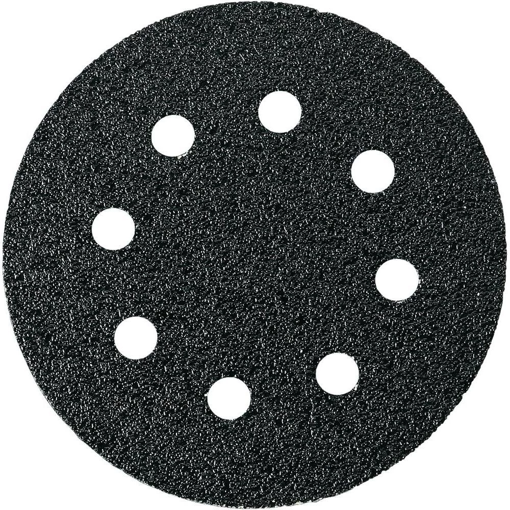 Ekscentarski brusni papir s čičkom, probušeni granulacija 80 () 115 mm fini 6 37 slika
