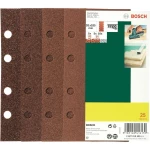 Set vibracijskog brusnog papira s čičkom, Bosch Promoline 2607019495 probušeni g