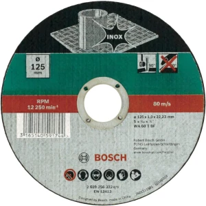 Rezna ploča ravna 2609256322 za čelik Bosch promjera 125 mm 1 kom. slika