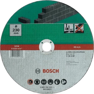 Rezna ploča ravna 2609256331 Stein Bosch promjera 230 mm 1 kom. slika