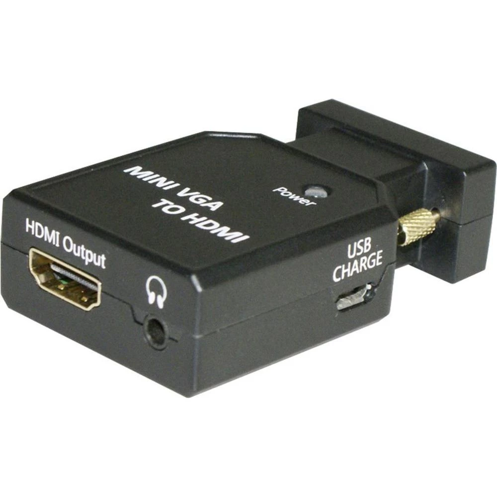 VGA / HDMI konvertor SpeaKa Professional [1x VGA utikač, jack utičnica 3.5 mm => slika