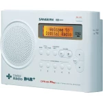 DAB+ radio DPR-69+ Sangean, putni radio, punjiva baterija bijela